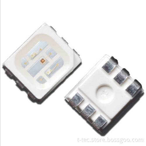 1206 3528 5050 5054 Top View PLCC4 RGB Full Color SMD LED Electronic Components